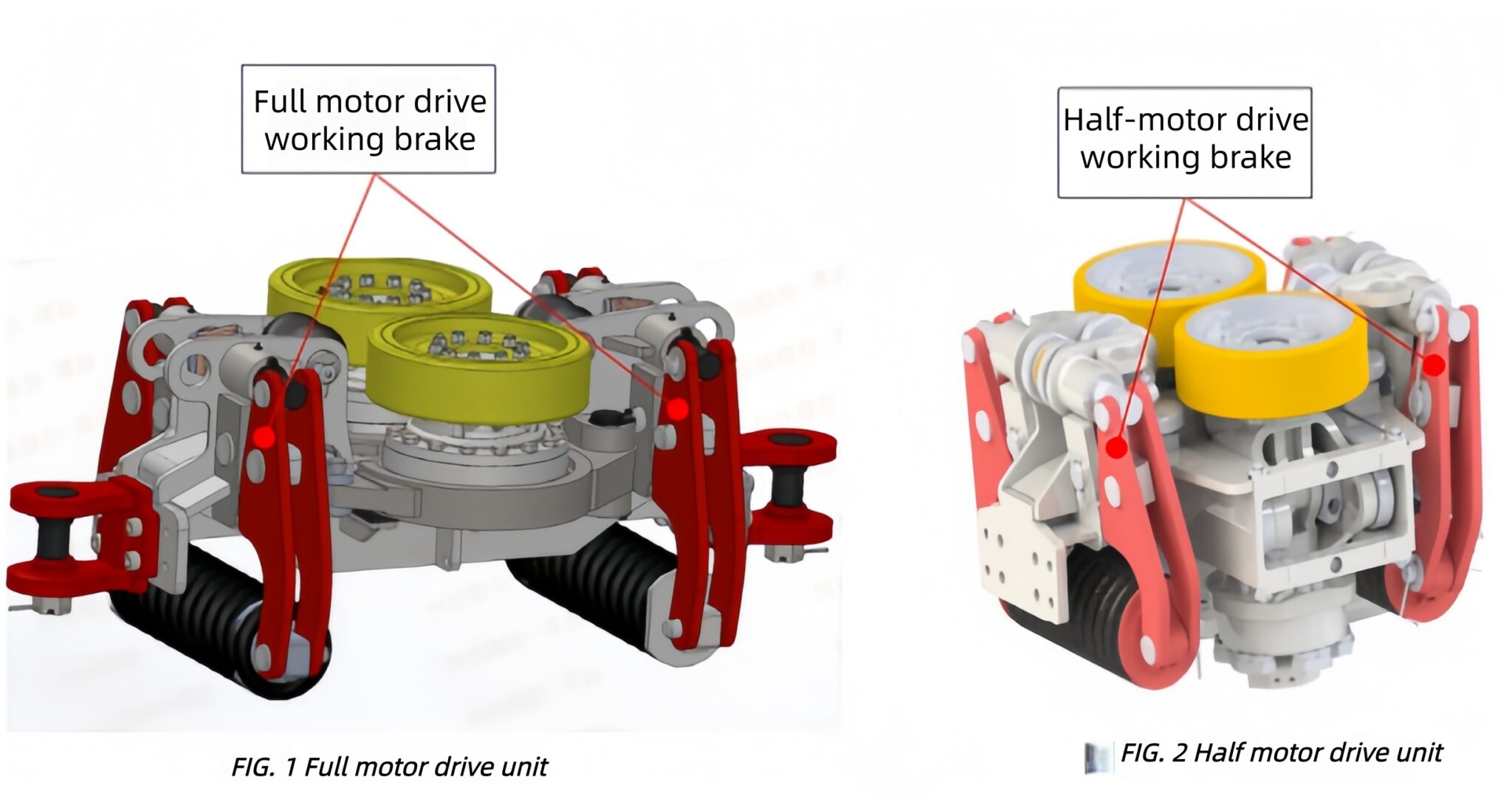 Two-Stage Brake for Mining Suspended Monorail Transport Locomotive